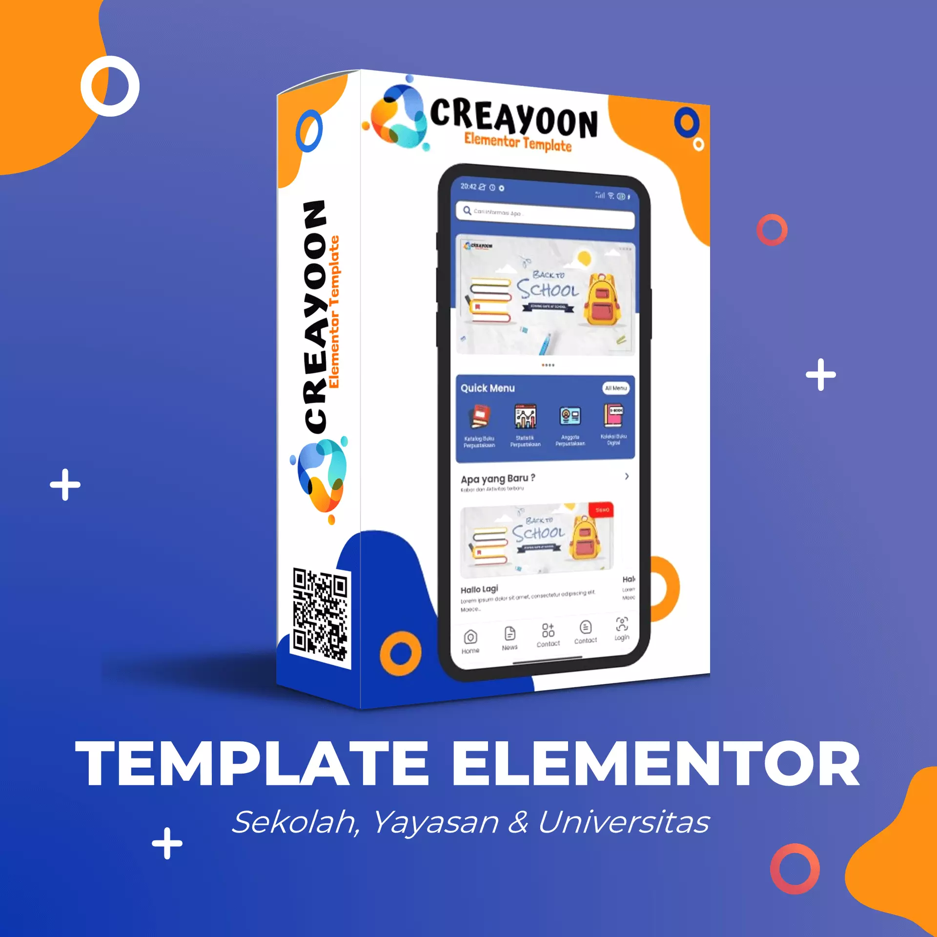 Template Creayoon Sekolah